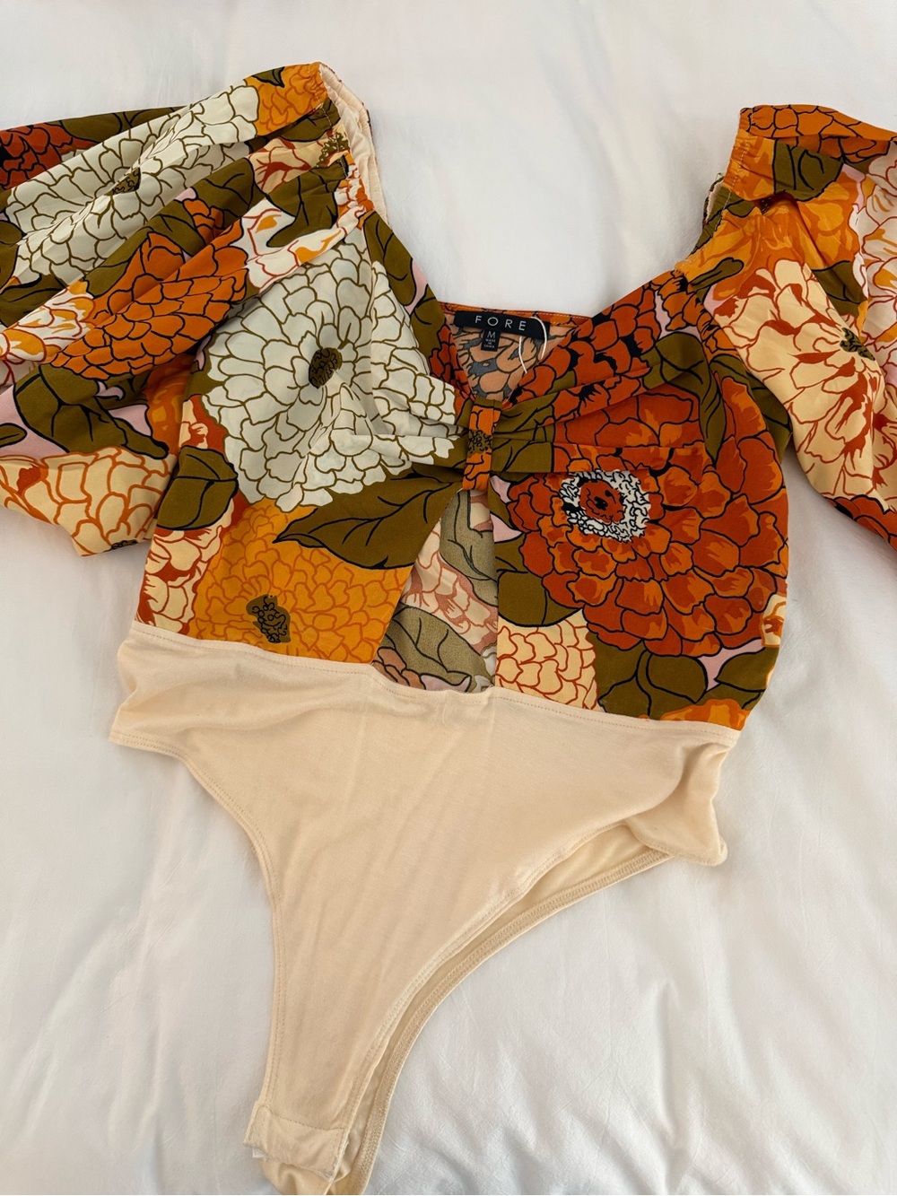Floral bodysuit